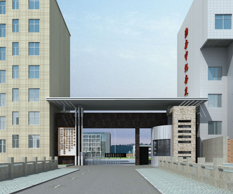 湖北工业建筑学校大门