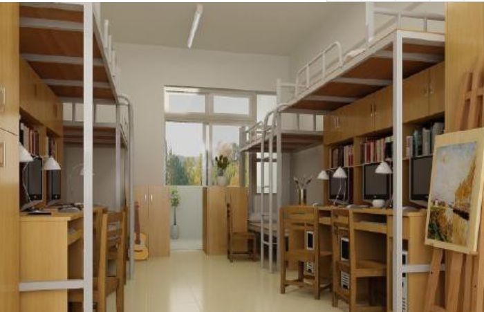 安陆深蓝电子工业技术学校宿舍